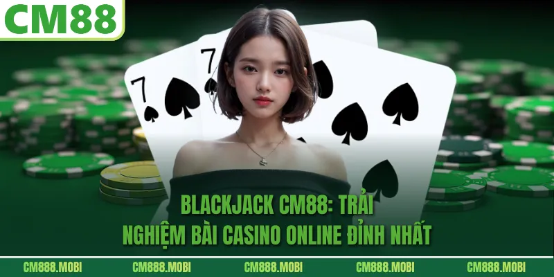 Blackjack CM88: Trải Nghiệm Bài Casino Online Đỉnh Nhất